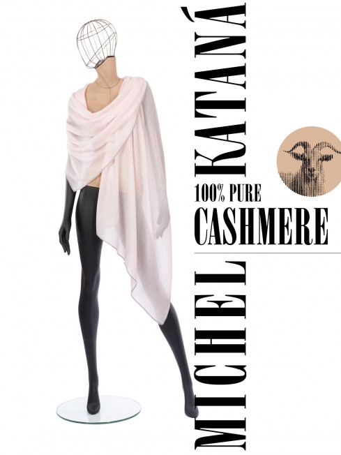 Палантин Унисекс Jq.CASH40_24-JAQUARD-1/ROS